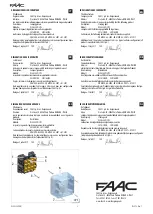 Preview for 2 page of FAAC XL24L Quick Start Manual