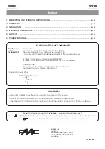 Предварительный просмотр 2 страницы FAAC XP15B Manual