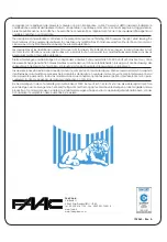 Preview for 24 page of FAAC XP15W Manual