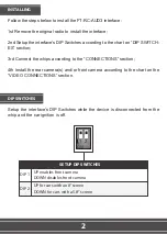 Предварительный просмотр 3 страницы FAAFTECH FT-RC-AUD3 Installation Manual