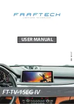 Preview for 1 page of FAAFTECH FT-TV-1SEG IV User Manual