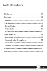 Preview for 3 page of FAAFTECH SHIFTPOWER-USA User Manual