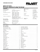 FAAST XS 7100X Comprehensive User'S Manual preview