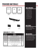 Preview for 6 page of Fab Fours CH20-E4951-1 Installation Manual