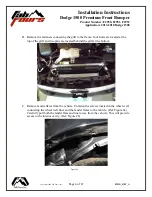 Preview for 4 page of Fab Fours F2950 Installation Instructions Manual