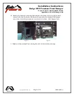 Preview for 8 page of Fab Fours H2950 Installation Instructions Manual