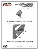 Preview for 13 page of Fab Fours H2950 Installation Instructions Manual