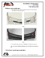 Предварительный просмотр 10 страницы Fab Fours VI-COWL Installation Instructions Manual