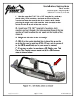 Preview for 13 page of Fab Fours Y1351T Installation Instructions Manual