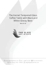 Preview for 1 page of FAB GLASS AND MIRROR BC102 Quick Start Manual