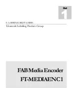 Preview for 2 page of FAB FT-MEDIAENC 1 User Manual