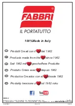 Preview for 8 page of Fabbri BICI 3000 ALU UNIVERSALE Instructions Manual