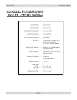 Preview for 2 page of Fabco Power HYDRO 300XR-6 Instruction Manual