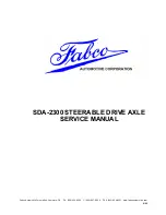 Preview for 2 page of Fabco SDA-2300 Service Manual