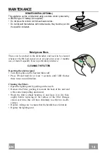 Preview for 14 page of Faber hoods Cylindra Plus Instruction Manual