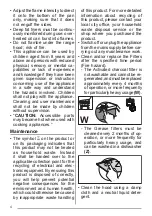 Preview for 4 page of Faber 110.0456.261 User Manual