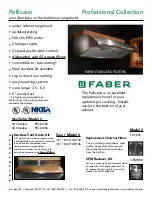 Faber 630003950 Specifications preview