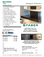Faber 630006369 Specifications preview