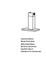 Faber BELLA EG8 X A60 FB EXP Instruction Manual preview