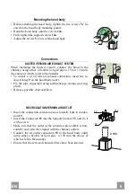 Предварительный просмотр 6 страницы Faber BELLA EG8 X A60 FB EXP Instruction Manual