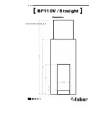 Preview for 12 page of Faber BF110V/Straight Installation Manual And User'S Manual