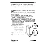 Preview for 23 page of Faber BF110V/Straight Installation Manual And User'S Manual