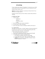 Preview for 37 page of Faber BF110V/Straight Installation Manual And User'S Manual