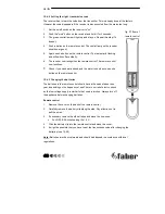 Preview for 48 page of Faber BF110V/Straight Installation Manual And User'S Manual