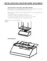 Предварительный просмотр 23 страницы Faber BREVA PRO 11 Installation Instructions Manual