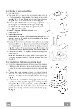 Предварительный просмотр 9 страницы Faber BRIO GM A90 FB EXP Instruction Manual