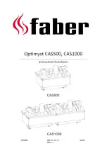 Preview for 1 page of Faber CAS500 Manual