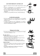 Preview for 50 page of Faber COCKTAIL WH A80 EG8 Instruction Manual