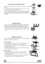 Preview for 70 page of Faber COCKTAIL WH A80 EG8 Instruction Manual