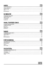 Preview for 2 page of Faber COCKTAIL XS ALMOND F55 Instruction Manual