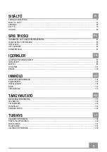 Preview for 3 page of Faber COCKTAIL XS ALMOND F55 Instruction Manual