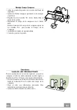 Preview for 44 page of Faber COCKTAIL XS ALMOND F55 Instruction Manual