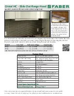 Faber CRIS30 Datasheet preview