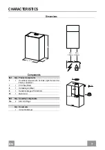 Предварительный просмотр 7 страницы Faber CUBIA GLOSS PLUS EV8 WH A60 Instruction Manual