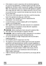 Preview for 16 page of Faber CYLINDRA 2 EV8 2EL XH890 Instruction Manual