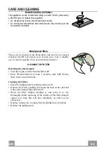 Preview for 24 page of Faber CYLINDRA 2 EV8 2EL XH890 Instruction Manual