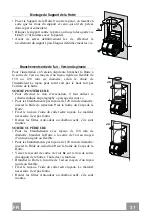 Предварительный просмотр 31 страницы Faber CYLINDRA 2 EV8 2EL XH890 Instruction Manual