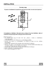 Preview for 74 page of Faber CYLINDRA 2 EV8 2EL XH890 Instruction Manual