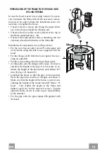 Предварительный просмотр 10 страницы Faber Cylindra Isola Gloss Instruction Manual