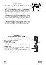 Предварительный просмотр 11 страницы Faber Cylindra Isola Gloss Instruction Manual