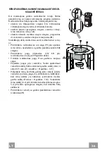 Предварительный просмотр 36 страницы Faber Cylindra Isola Gloss Instruction Manual