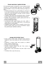 Предварительный просмотр 38 страницы Faber Cylindra Isola Gloss Instruction Manual