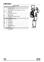 Предварительный просмотр 59 страницы Faber Cylindra Isola Gloss Instruction Manual