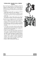 Предварительный просмотр 75 страницы Faber Cylindra Isola Gloss Instruction Manual