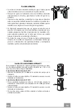 Preview for 76 page of Faber Cylindra Isola Gloss Instruction Manual