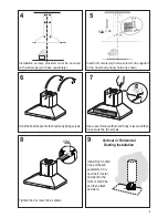 Preview for 9 page of Faber Dama 30 SS Installation Instructions; Use And Care Information